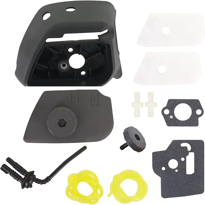 ANTO 576459001 Airbox 530057846 Cover Kit for Husqvarna 124L 125E 125C 125L 125LD 125R 125RJ 128C 128L 128LDX 128R 128RJ 128DJX String Trimmer