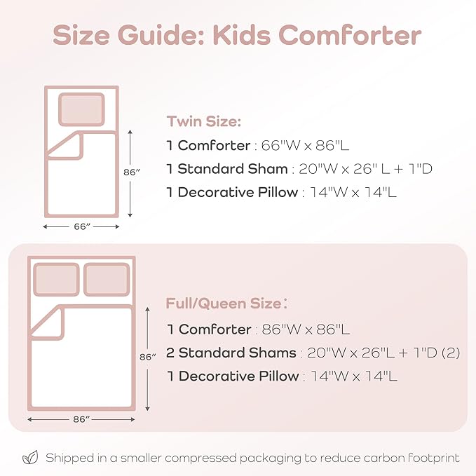Mi Zone Kids Full Comforter Set, Celestial Metallic Comforter Set Starry Sky, Moon & Sun Comforters, All Seasons Lightweight & Fluffy Comforter Bed Set, 2 Shams, Celia, Full/Queen, Blush/Gold 4 Piece