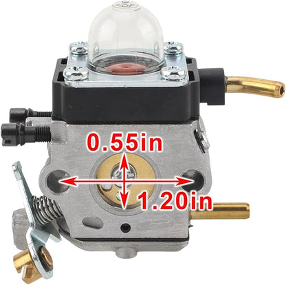 4229-120-0604 Carburetor with 4229-141-0501 Air Filter Cover Stub Spark Arrestor for Stihl BG45 BG55 BG56 BG65 BG85 BG86 BR200 SH85 SH86 SH55 SH56 Blowers