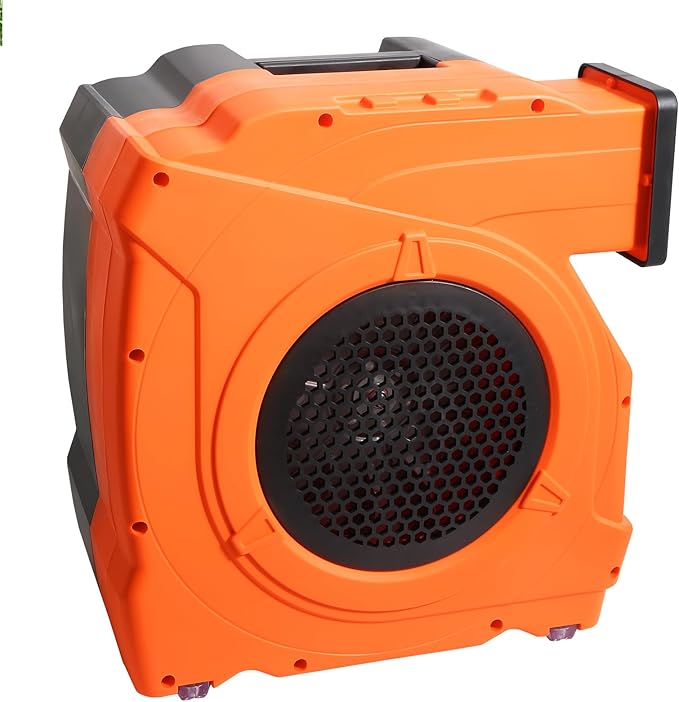 VEVOR Inflatable Blower, 1100W, 1.5 & 1.7 HP Bounce House Blower, Pump Commercial Air Blower for Inflatables, 3100 RPM Bouncy Castle Electric Fan for Bounce House, Waterslides