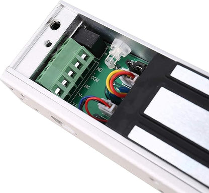 UHPPOTE 2.4GHz WiFi Outswinging Indoor 600lb Electic Magnetic Door Lock System Kit Remote and Smartphone app Control