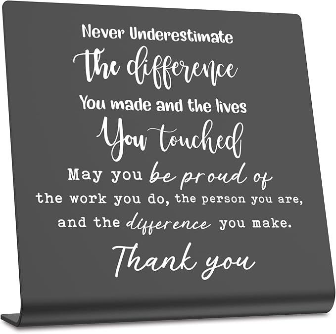 Retirement Gifts For Women Thank You Gifts Funny Office Desk Decor Retirement Gifts For Women Men Gift For Boss Coworkers Leaving Job Retirement Party Decorations New Job Gifts For Desk dksg21