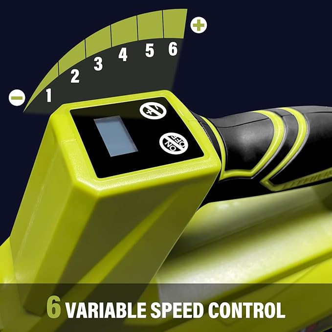 Cordless Leaf Blower,540CFM/170MPH Electric Leaf Blower with 2 * 6.0Ah Battery and Fast Charger, 6 Speed Mode and Turbo Mode Leaf Blower, 20V Battery Powered Leaf Blowers for Lawn Care and Patio
