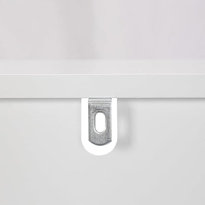 UTEX Kids Toy Storage Organizer, Bookshelf for Kids and Bookcase with Drawer, Children Open Storage Cubby for Kids Room Playroom Nursery White