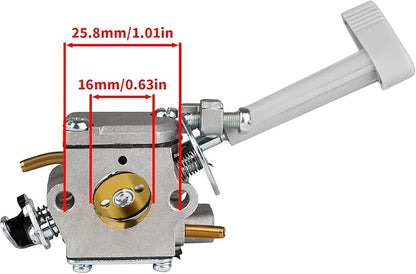 BP42 Carburetor for Ryobi BP42 Backpack Blower RY08420 RY08420A RY42BPEMC RY42WB Leaf Blower 308054093 308054079 with Air Filter Kit