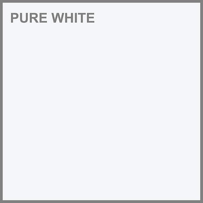 Bush Furniture Montrese Computer Desk in Pure White