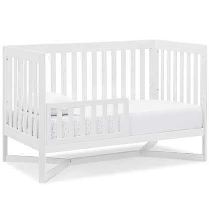 Delta Children Tribeca 4-in-1 Baby Convertible Crib, Bianca White