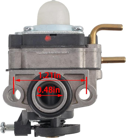 Carbhub TBP6160 TB4BP TB4BPEC 753-05676A Carburetor for Troy-Bilt TB4BP (41AR4BPG966) TBP6160 TB4BPEC Backpack Blower 753-05676A Carburetor with Air Fuel Filter