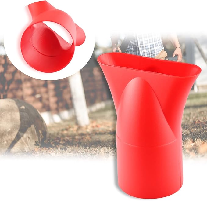 Flat Nozzle for Milwaukee M18 2724-20 & 2724-21 Fuel Leaf Blower, Work for Drying, Blow-Drying - Leaf Blower Flat Nozzle Tip (Red)