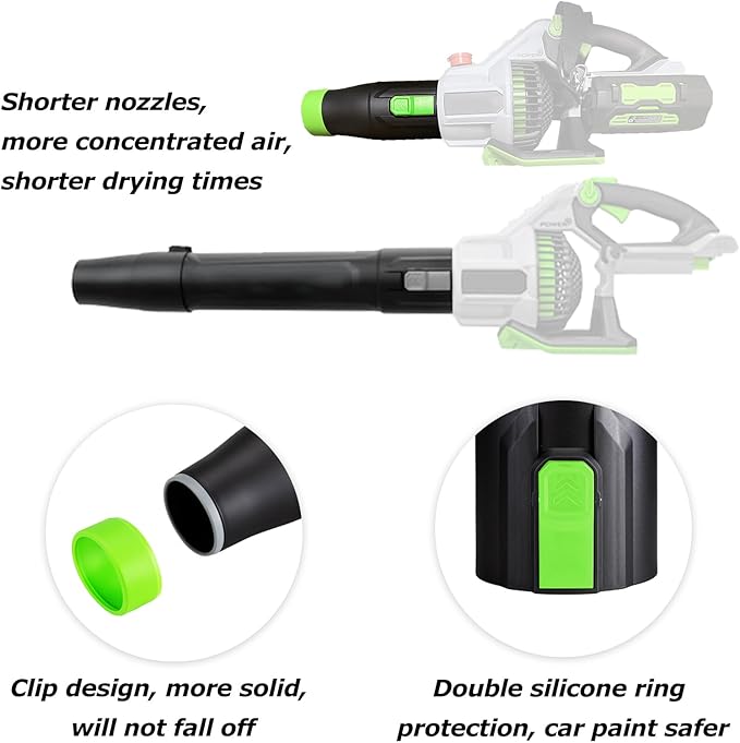 Car Drying Nozzle for EGO Blower, Perfect Attachment for EGO Leaf Blower Drying (1 Pack, for EGO Power+ 530/575/580/585/615/650 and 765 CFM Blower)