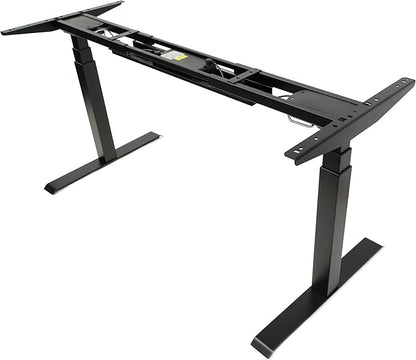 ApexDesk K Series Dual Motor Electric Adjustable Standing Computer Desk for Home and Office Width and Height Adjustable (Black Frame only)