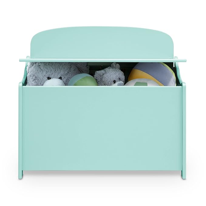 Delta Children MySize Deluxe Toy Box, Mint