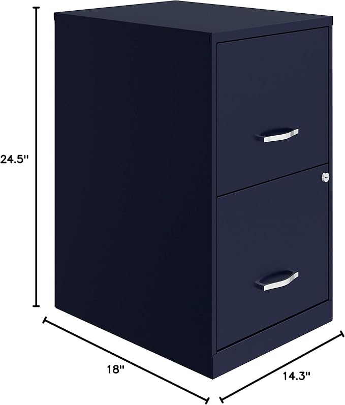 Lorell LLR14341NY - SOHO 18 2-drawer File Cabinet