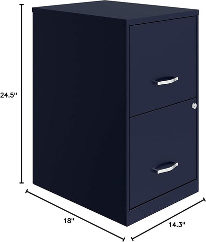 Lorell LLR14341NY - SOHO 18 2-drawer File Cabinet