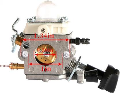 BG86 Carburetor for STIHL SH86 SH86C BG86 BG86C BG86CE BG86Z BG86CEZ Leaf Blower Replace Zama C1M-S261B C1M-S261C 4241-120-0623 4241-120-0616 Carb - with Air Filter Kit