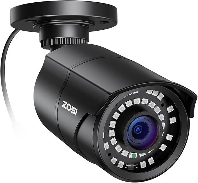 ZOSI 1080P HD 1920TVL Hybrid 4-in-1 TVI/CVI/AHD/960H CVBS CCTV Surveillance Weatherproof Bullet Security Camera Outdoor Indoor,120ft Night Vision,For HD-TVI,AHD,CVI and CVBS/960H analog DVR