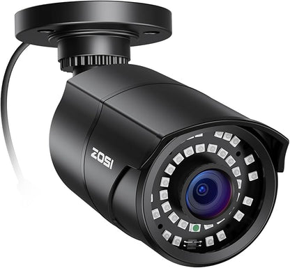 ZOSI 1080P HD 1920TVL Hybrid 4-in-1 TVI/CVI/AHD/960H CVBS CCTV Surveillance Weatherproof Bullet Security Camera Outdoor Indoor,120ft Night Vision,For HD-TVI,AHD,CVI and CVBS/960H analog DVR