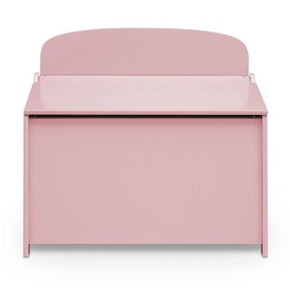 Delta Children MySize Deluxe Toy Box, Dusty Rose