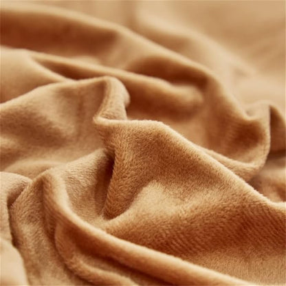 Wellboo Velvet King Size Comforter Set Pumpkin Fluffy Bedding Set for Women Girls Burnt Orange Plush Bedding Comforters Solid Terracotta Flannel Quilt Soft Rust Pumpkin Fuzzy Blanket Sherpa Shaggy Bed