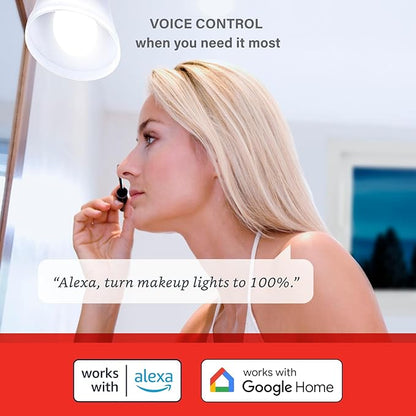 Sengled BR30 Smart Light Bulb, Updated FFS WiFi Led Flood Light Bulbs, Smart Bulbs That Works with Alexa, Google Assistant, E26 Daylight,60W Equivalent, 650LM, 2.4GHz WiFi Only, No Hub Required, 2Pack
