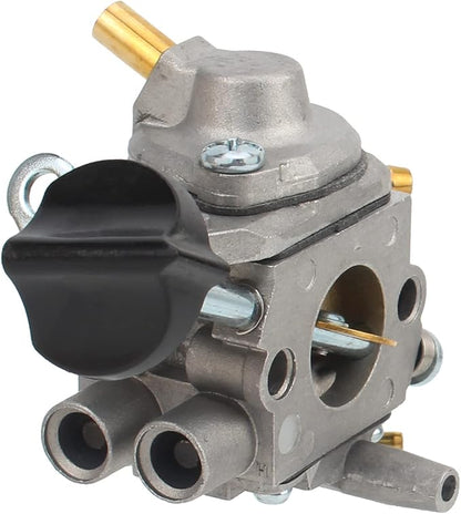 BR 600 Carburetor Air Filter Fuel Carb 4282-120-0607 4282-120-0608 Repower Kit for Sthil BR500 BR550 BR600 Backpack Blower Leaf Blower Parts Replaces Zama C1Q-S183 4282-120-0606