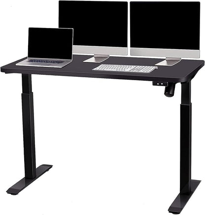 NicBex Laik-DW-00079-DX Desks, 48" W x 24" D x 28" H, Black