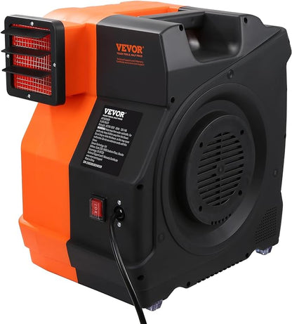 VEVOR Inflatable Blower, 1500W, 2 & 2.1 HP Bounce House Blower, Pump Commercial Air Blower for Inflatables, 3100 RPM Bouncy Castle Electric Fan Perfect for Bounce House