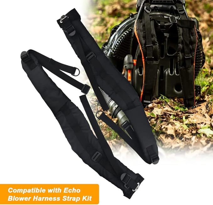 P021046661 P021046660 Back Pack Harness Kit Left Right, Compatible with Echo Backpack Leaf Blower Harness Strap Kit, with 2 Straps PB-760LNH PB-770H PB-770T Straps - Replaces P021046662 C644000060