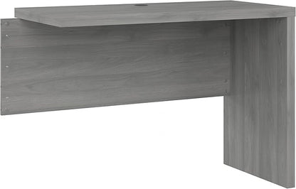 Bush Business Furniture Echo Desk Return/Bridge, Modern Gray