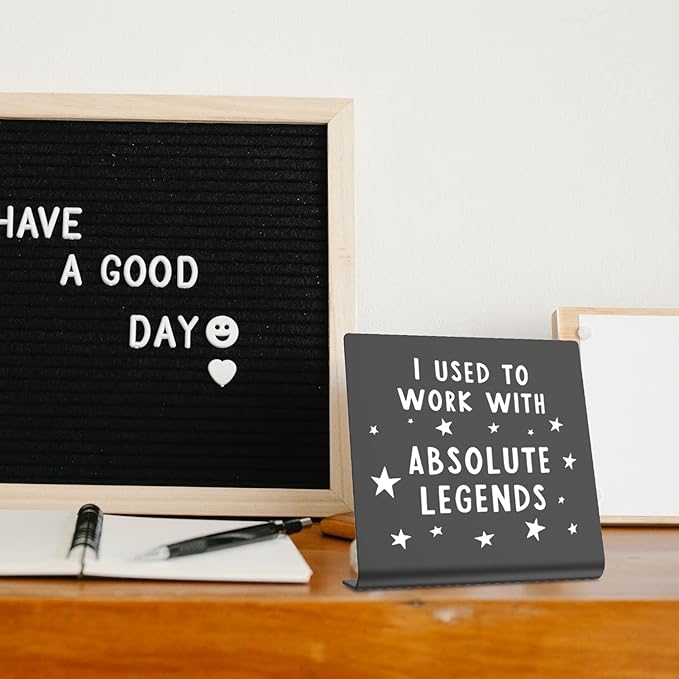 Going Away Decorations for Coworker Funny Office Desk Decor Happy Retiremen Party Decoration for Coworker Women Friends Boss Goodbye Decor Going Away Party Decorations Cubicle Desk dksg20