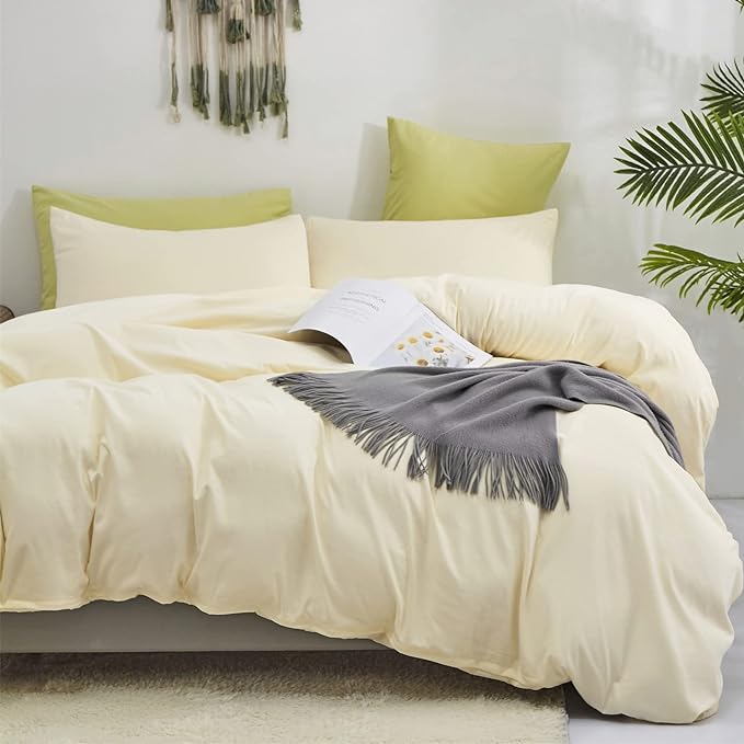 Ivory Comforter Set Off White Bedding Set Beige Comforter Set Men Breathable Ivory Bedding Set Women Soft Off White Ivory Bedding Comforter Set, Cal King (104" X 96" )