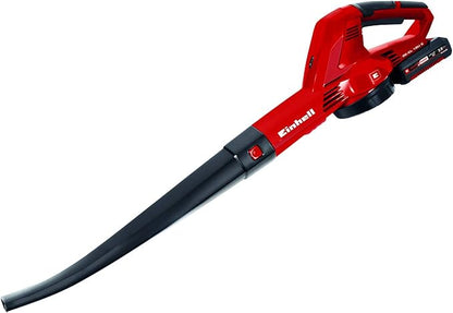 Einhell GE-CL Power X-Change 18-Volt Cordless 130-MPH 90-CFM Varaible Speed Air Sweeper / Leaf Blower, Kit (w/ 2.0-Ah Battery + Fast Charger)