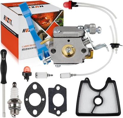 Huztl 125BV Carburetor Kit for Husqvarna 125B Handheld Leaf Blower 590460102