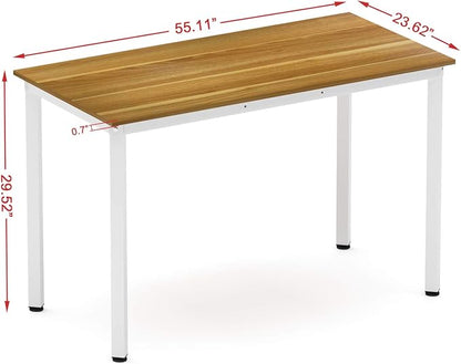 Weehom Computer Desk Home Office Writing Desk Study Laptop/Dining Table