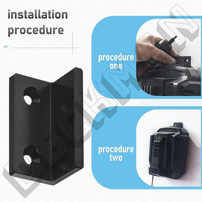 Charger Holders, for EGO Power CH2100 56-Volt Lithium-ion Standard Charger Holders, Keeps You Charger Secured for Storage, with Mounting Hardware