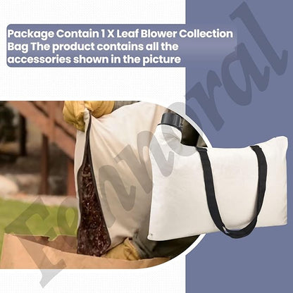 Leaf Blower Vacuum Leaf Bags 610004-01 Compatible with Black & Decker BV-003 BV1000 Fits BV1000 BV1500 BV2000 BV2100 BV2500 BV2500-AR BV2500-B2 BV2500-B2C