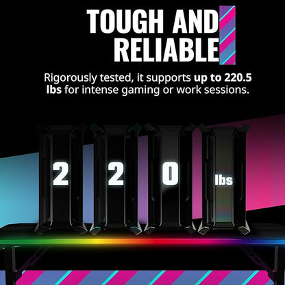 Cooler Master GD120 ARGB PC Desk, Gaming Table