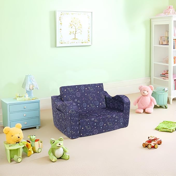 Ulax furniture Toddler Chair, Kids Armchair, Kids Ultra-Soft Snuggle Foam Filled Chair for Boys and Girls