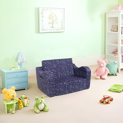 Ulax furniture Toddler Chair, Kids Armchair, Kids Ultra-Soft Snuggle Foam Filled Chair for Boys and Girls