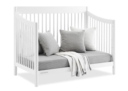 Delta Children Brooks 6-in-1 Convertible Crib - Greenguard Gold Certified, Bianca White