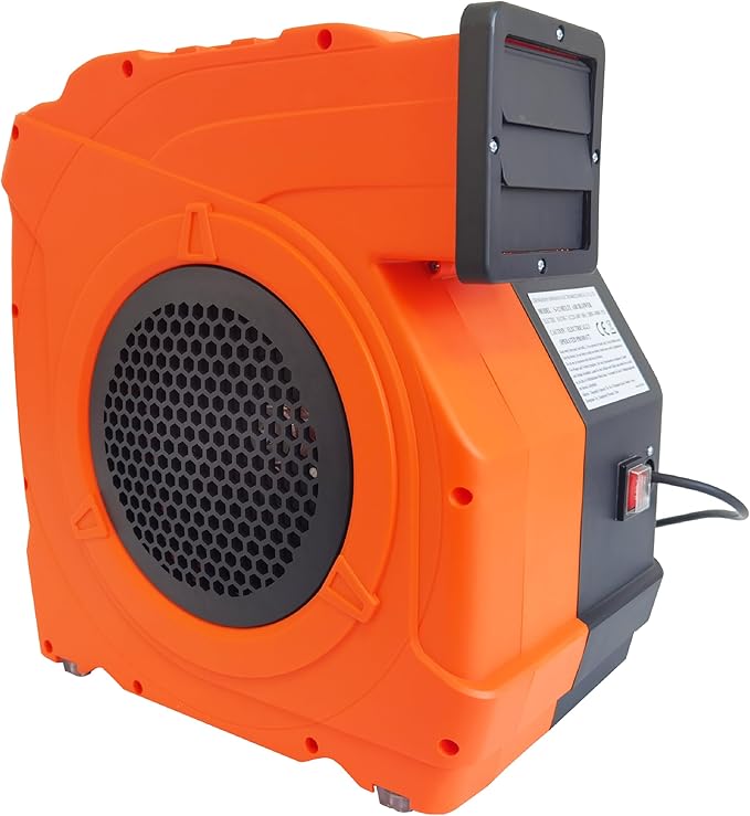 3HP Inflatable Bounce House Blower,2150W Commercial Air Blower for Large Water Slides,Inflatable Paint Booth,Castle and Jump Slides