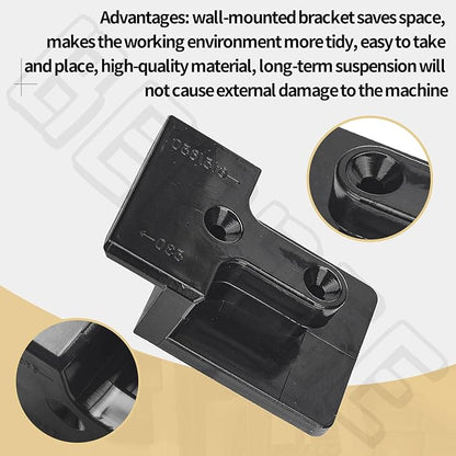 Blower Wall Mount/Mounting Bracket for EGO Vane Blowers, Fits Models 530CFM 615/650CFM, Two Mounting Methods, W/Screws, Does Not Fit 765 CFM Vane Blower Models