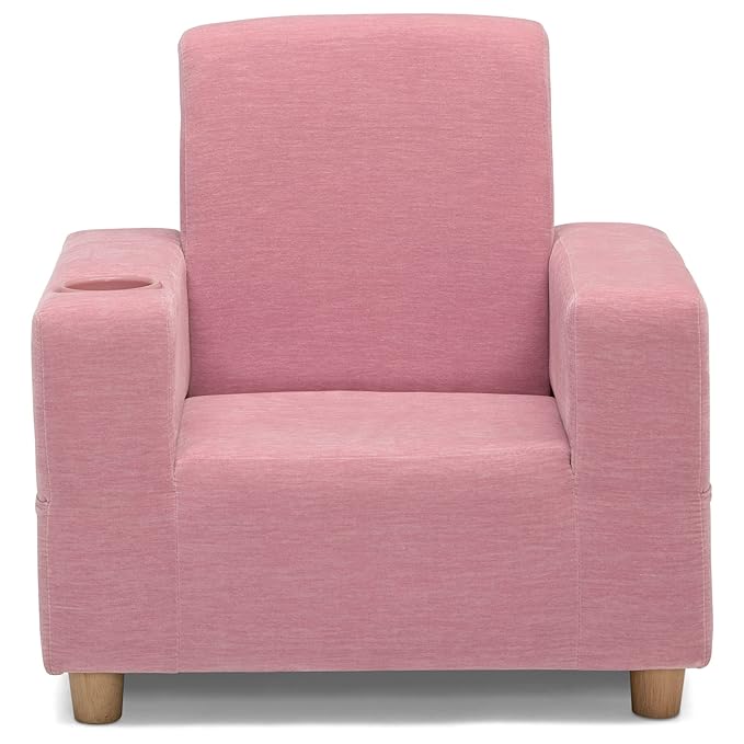 GAP GapKids Upholstered Chair, Blush
