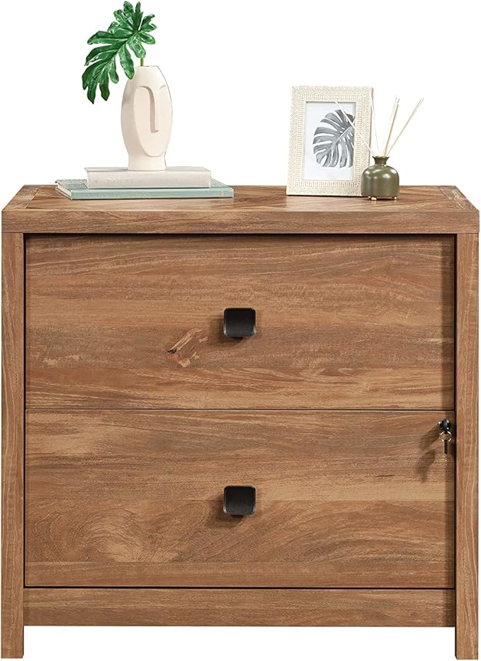 Sauder Cannery Bridge Lateral File, L: 31.73" x W: 22.05" x H: 29.76", Sindoori Mango finish