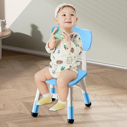 Kids' Desk Chairs Adjustable Height is Suitable for Children's Chairs Used in Families, Schools and Day-Care Between 2-10 Years Old The Max Bearing Capacity is 222LB