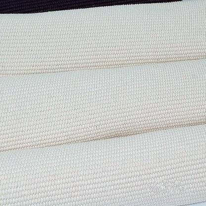 Montessori Mat Holder for Toddlers Babies Children Cotton Working Rug for Nursery Preschool Kindergarten, 23.6''×15.8'', Off-White