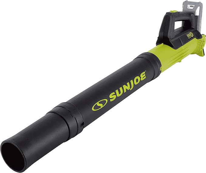 Sun Joe 24V-TB-LTE 24-Volt IONMAX Jet Blower Cordless Compact Turbine Leaf Blower 100-MPH, Kit (w/2.0-Ah Battery + Quick Charger)