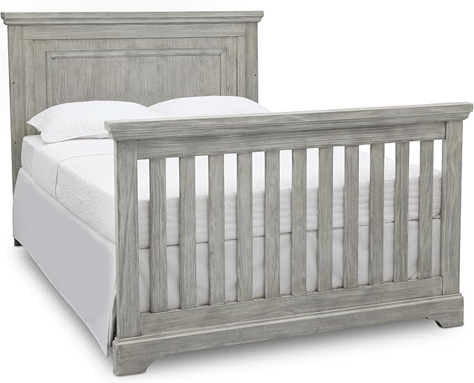 Delta Children Simmons Kids SlumberTime Paloma 4-in-1 Convertible Baby Crib - Greenguard Gold Certified, Rustic Mist