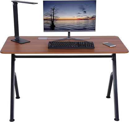 ApexDesk 47" Computer Desk, Modern Simple Style Desk for Home Office, Study Student Writing Desk - Apple