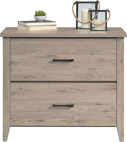 Sauder Summit Station 2-Drawer Lateral File Cabinet, L: 33.86" x W: 20.87" x H: 29.02", Laurel Oak